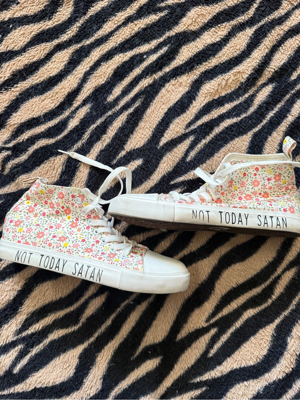 Not Today Satan Shoes